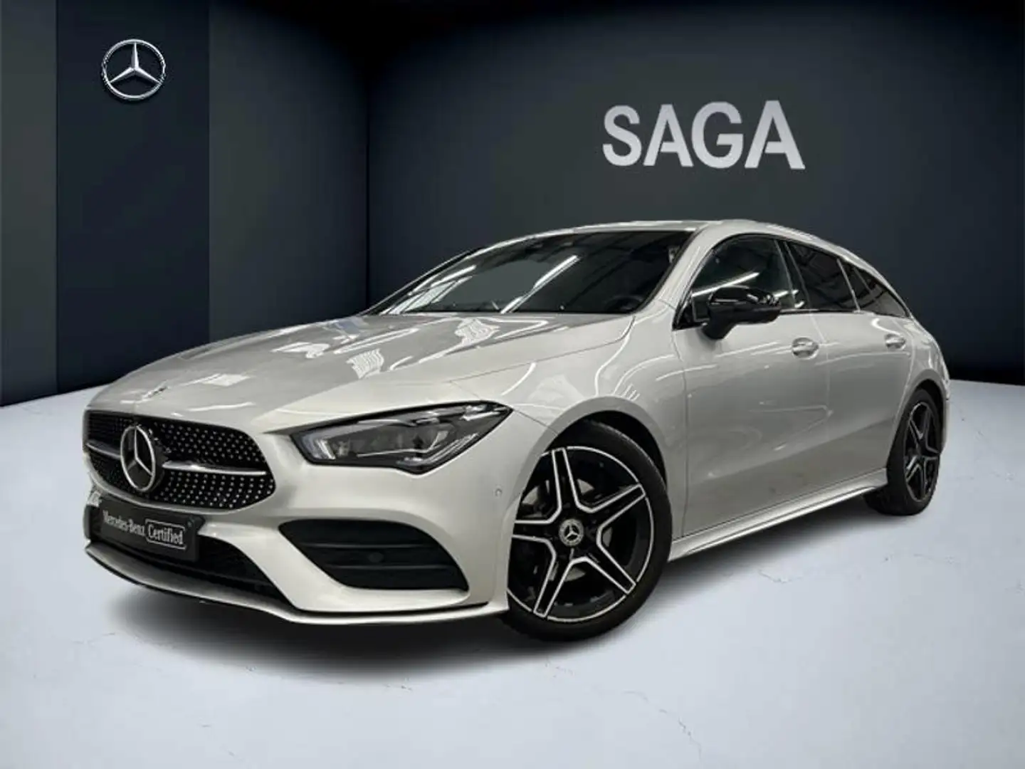 Mercedes-Benz CLA 180 SB AMG PAck Night Silber - 1