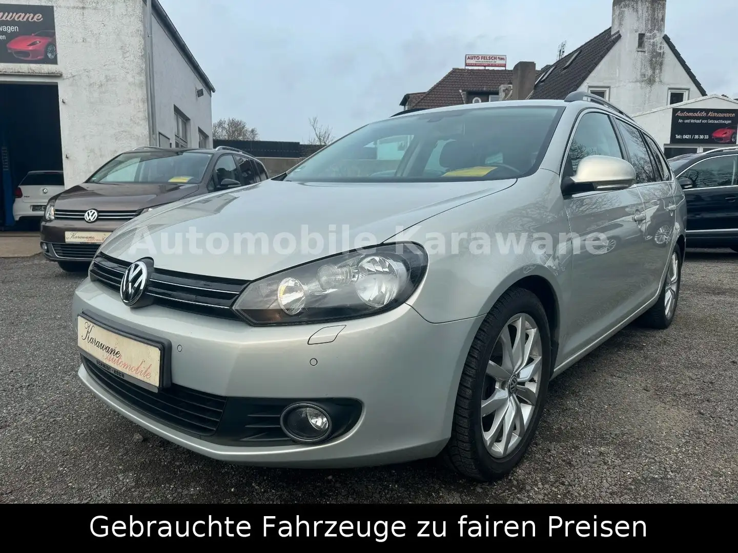 Volkswagen Golf VI Variant Comfortline*Navi*AHK* Silber - 1