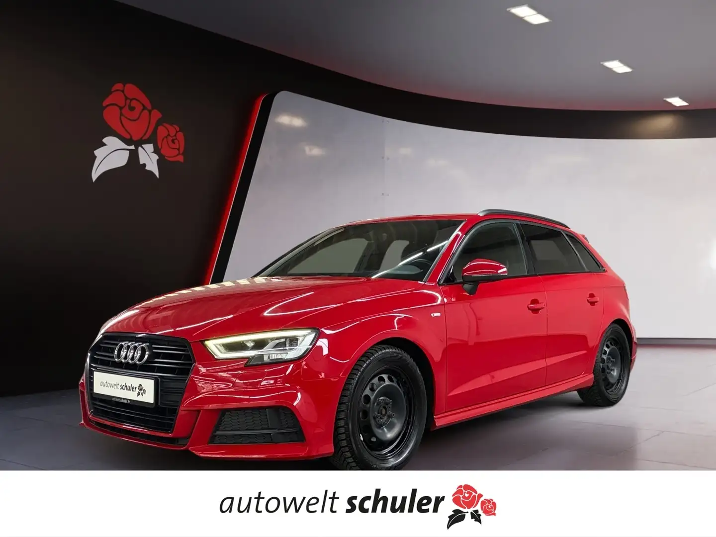 Audi A3 Sportback 1.5 TFSI S-tronic S-Line sport AHK LED Rot - 1