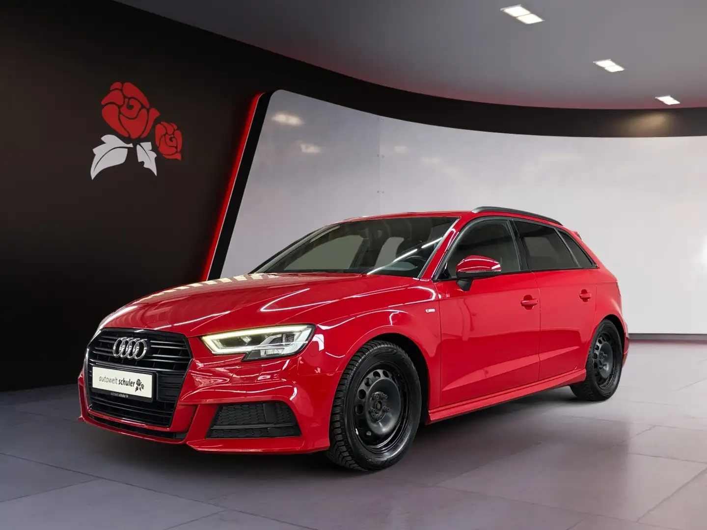 Audi A3 Sportback 1.5 TFSI S-tronic S-Line sport AHK LED Rot - 2