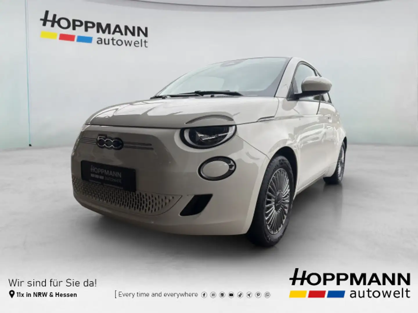 Fiat 500e *+WALLBOX*CARPLAY*KLIMAAUTOMATIK*ALU Blanc - 1