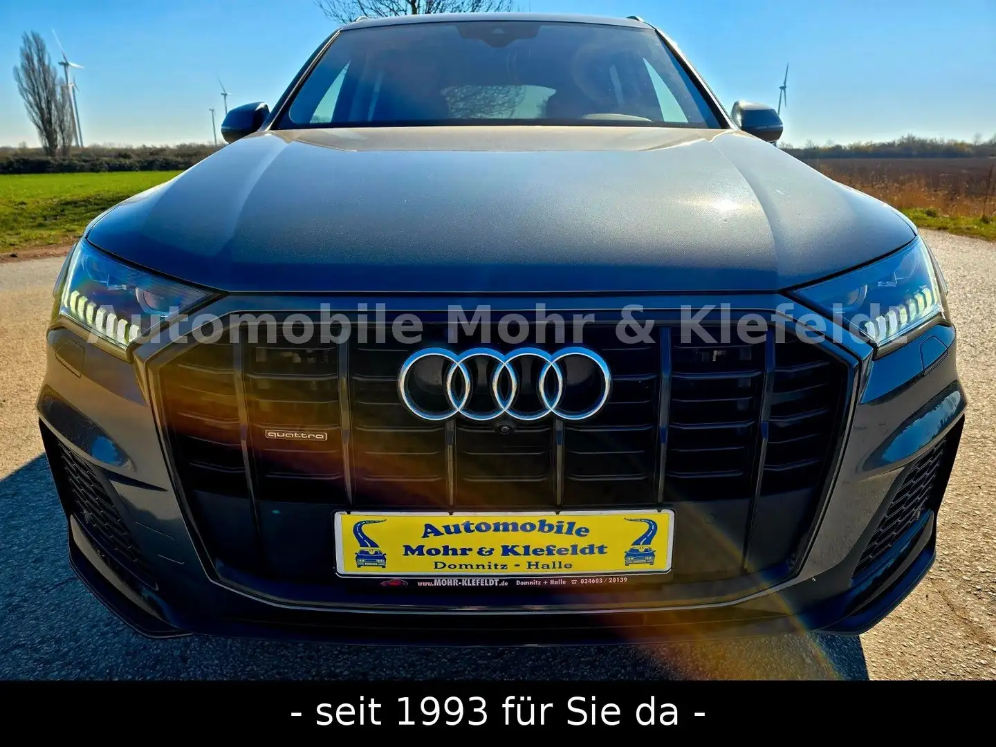 Audi Q7 45 TDI quattro S line*LASER*ALLRADLENKUNG*360 Gris - 2