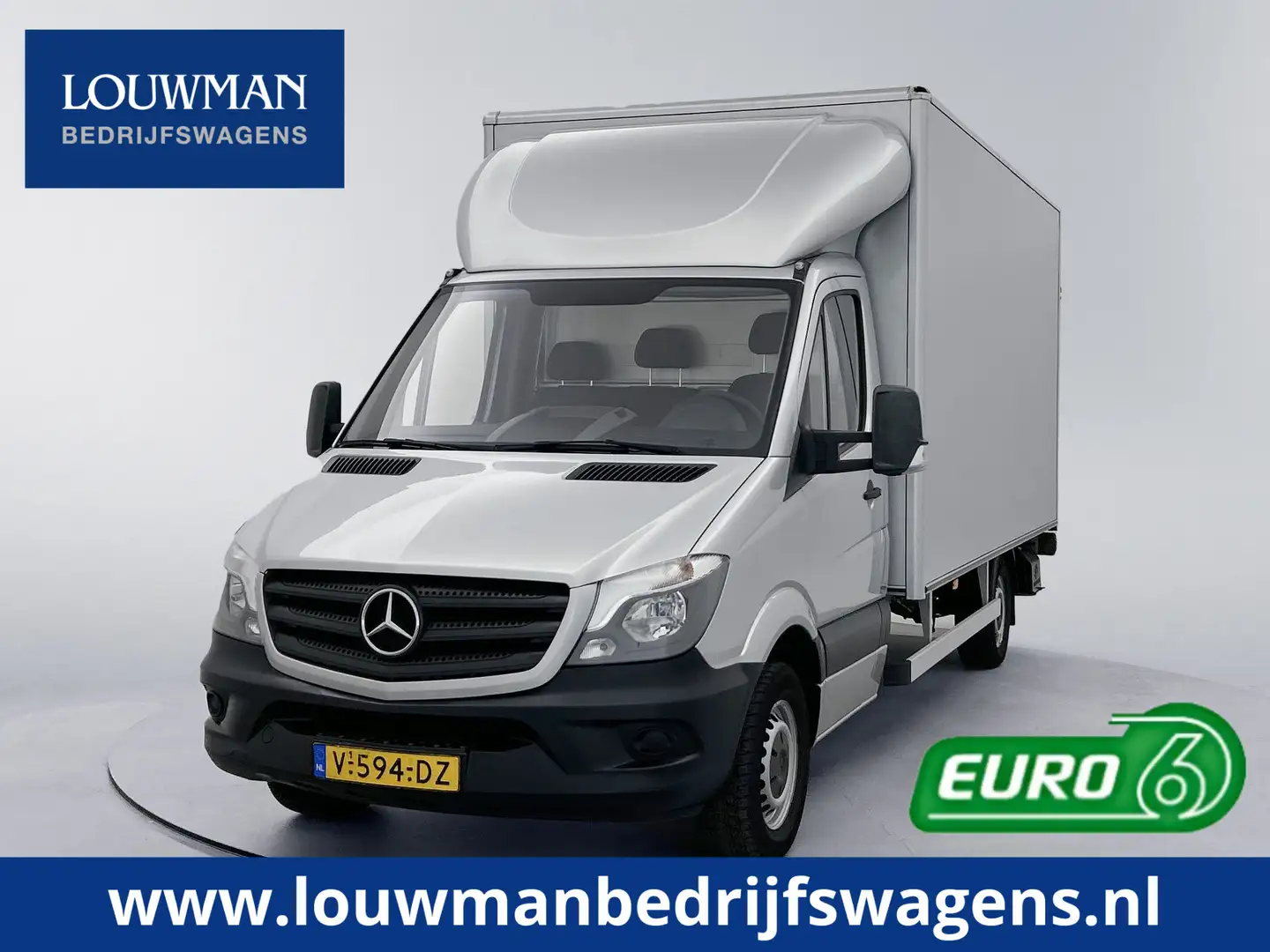 Mercedes-Benz Sprinter 316 2.2 CDI Bakwagen Meubelbak met Laadklep D'Holl Ezüst - 1