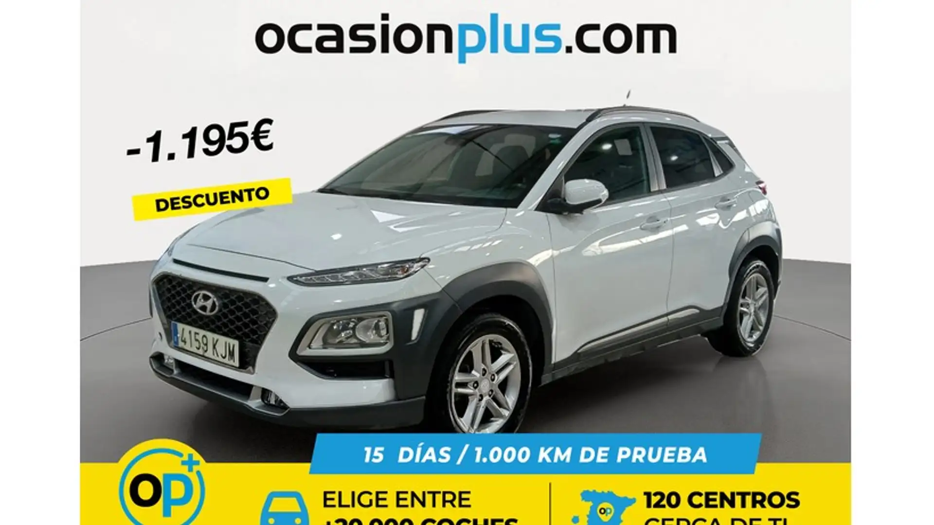 Hyundai KONA 1.0 TGDI Tecno Red 4x2 Blanco - 1