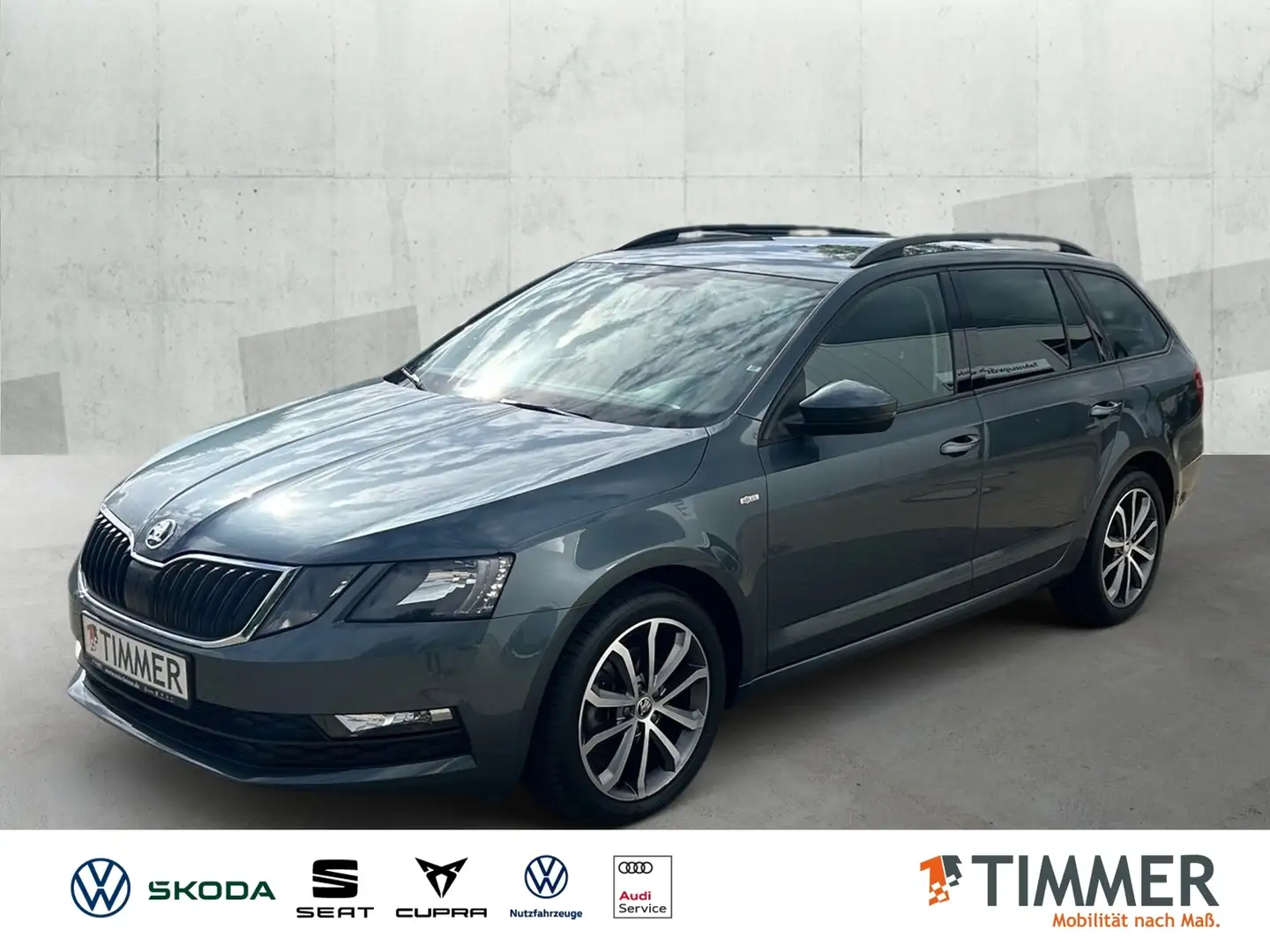 Skoda Octavia III Combi 2.0 TDI DSG SOLEIL *TEMPO *LM *SHZ *DAB Grau - 1