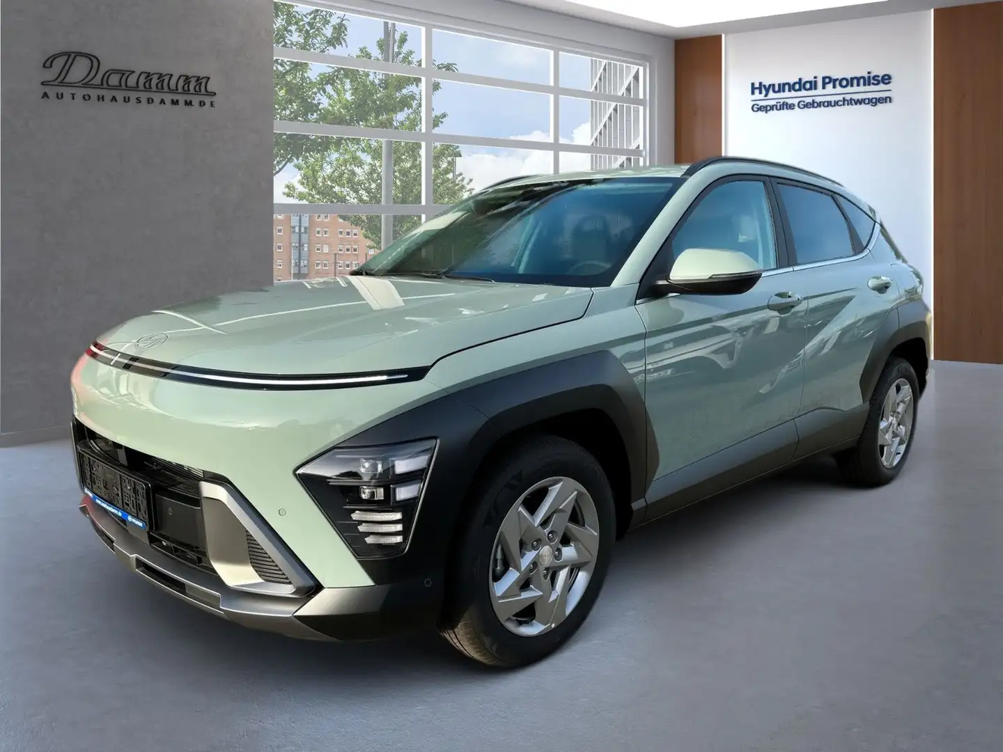 Hyundai KONA SX2 MJ23 1.0B 120PS  DCT Trend Groen - 1