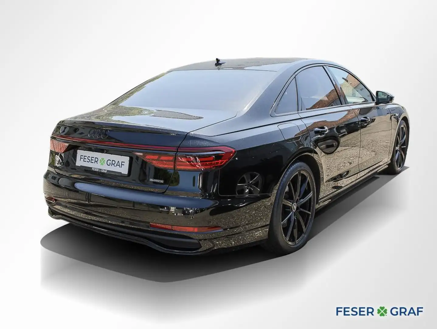 Audi A8 50 TDI qu. S line Ext. 360° Matrix Navi Pano Schwarz - 2