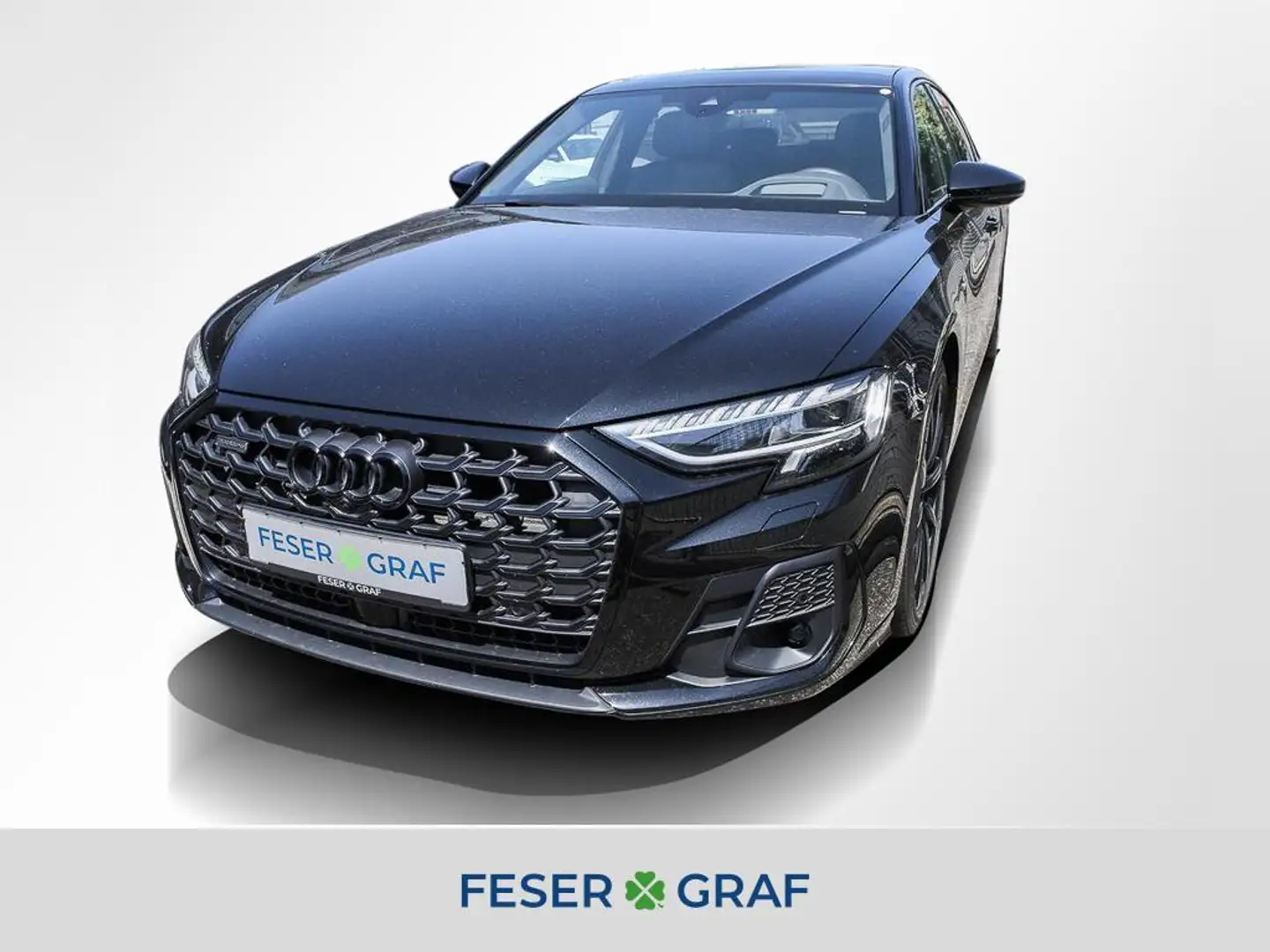 Audi A8 50 TDI qu. S line Ext. 360° Matrix Navi Pano Schwarz - 1