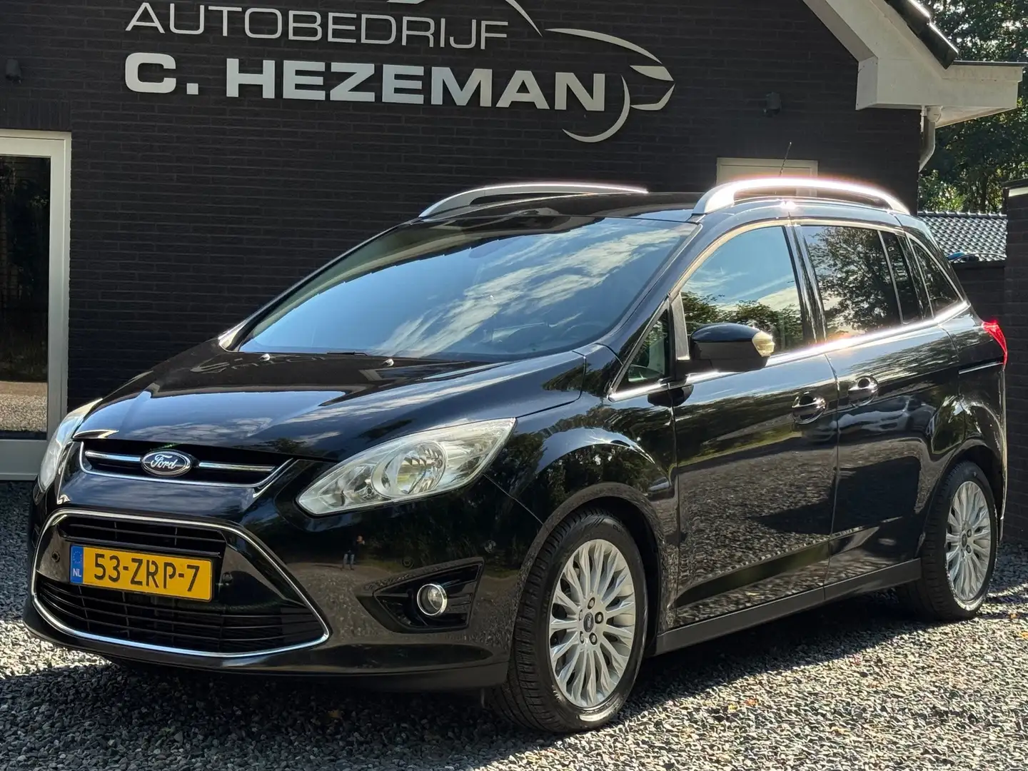 Ford Grand C-Max 1.0 Titanium NWE Distributieset Camera Navigatie C Zwart - 1