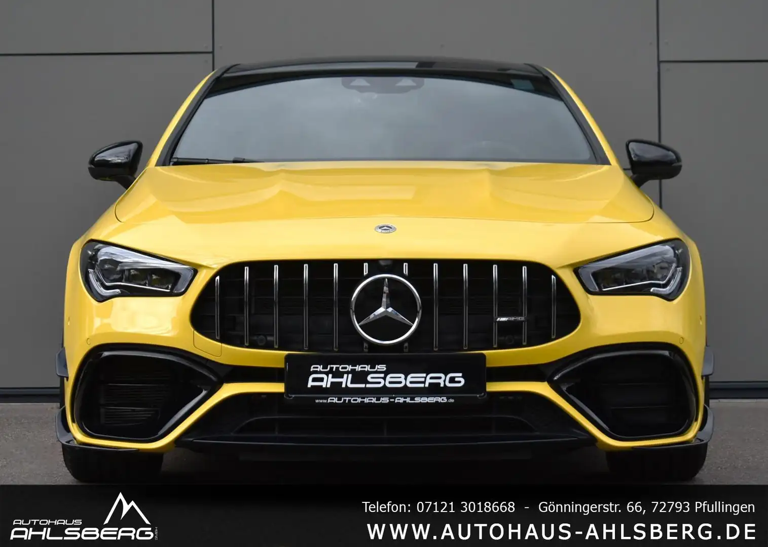 Mercedes-Benz CLA 45 AMG CLA 45 S AMG/NIGHT/4M/ PERFOR./MBEAM/AERODY./PANO Gelb - 2