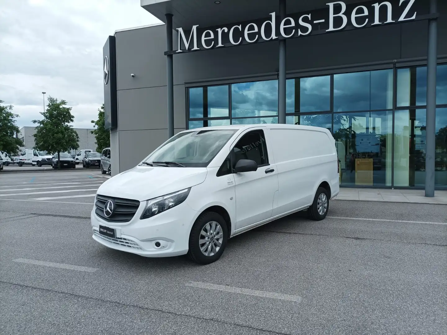 Mercedes-Benz Vito 114 cdi long pro auto my20 Blanc - 2