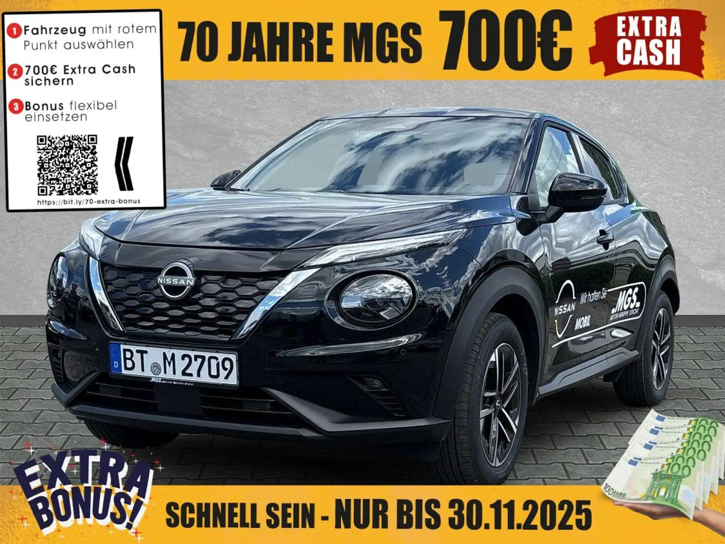 Nissan Juke 1.6 Hybrid N-Connecta #Winterpaket #LED Noir - 1