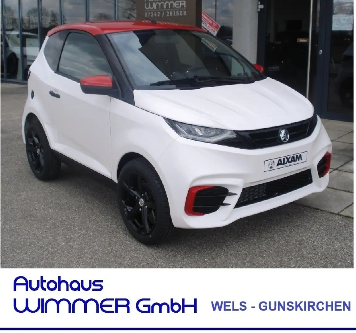 Aixam City Sport Weiß - 1