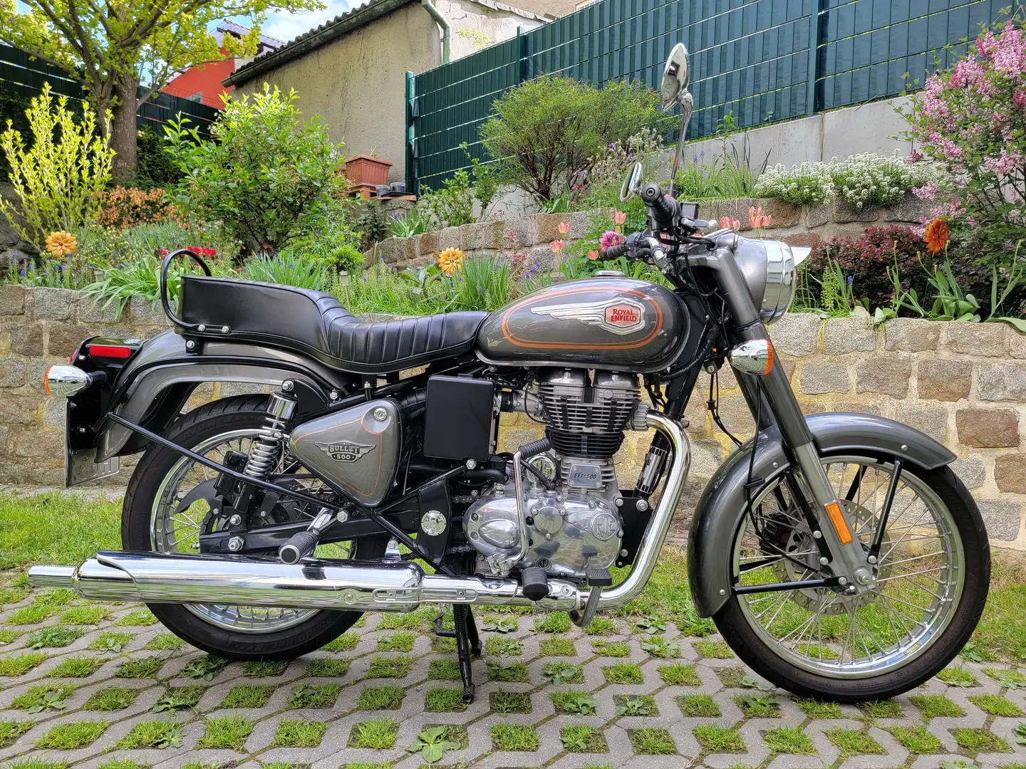Royal Enfield Bullet 500 Szary - 1
