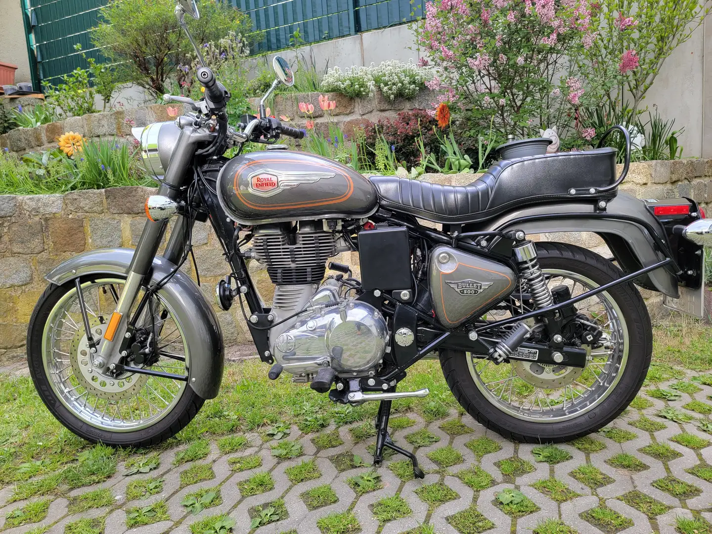 Royal Enfield Bullet 500 Szary - 2