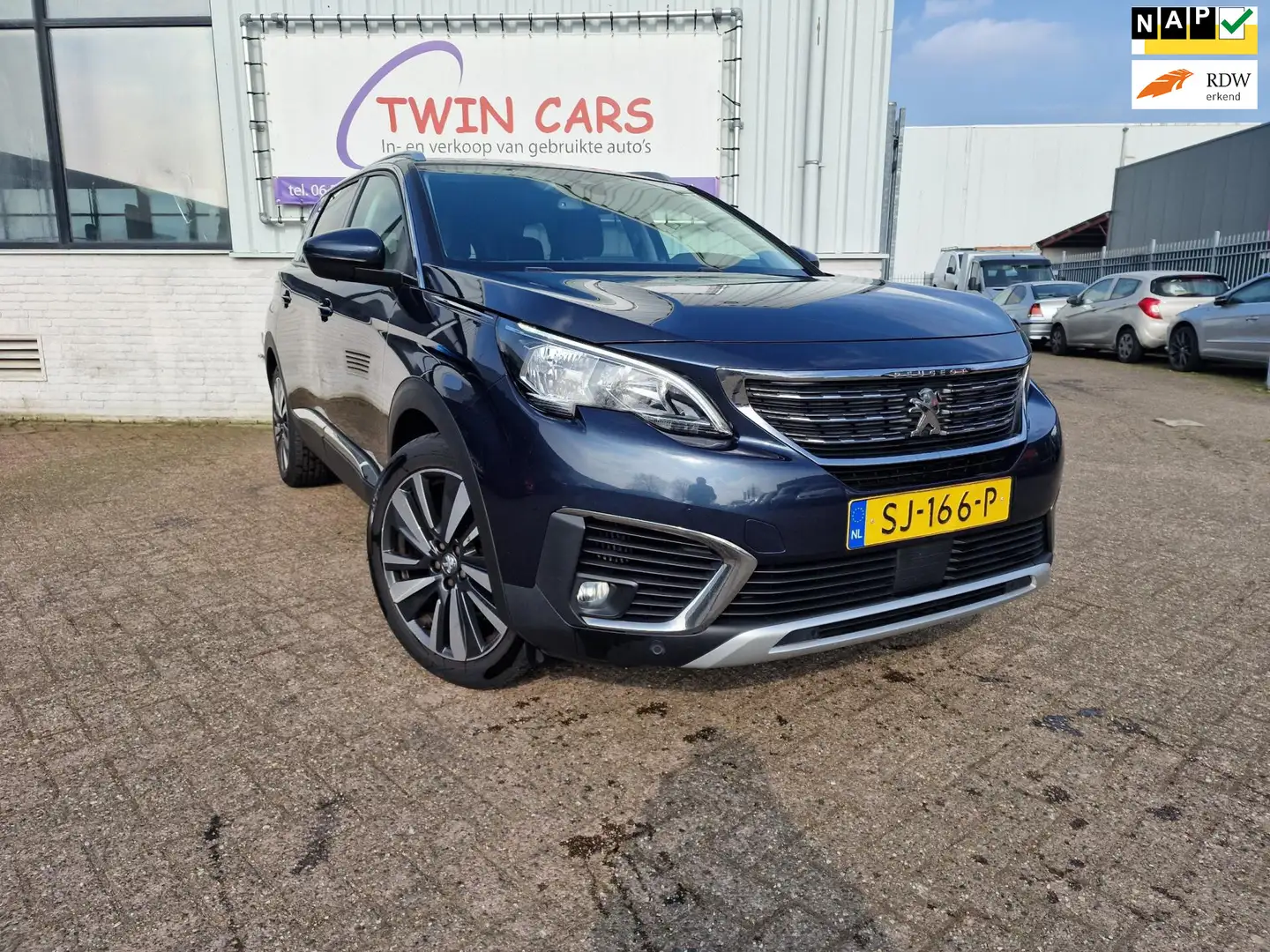 Peugeot 5008 1.2 PureTech Allure 7prs Navi Airco Bleu - 1