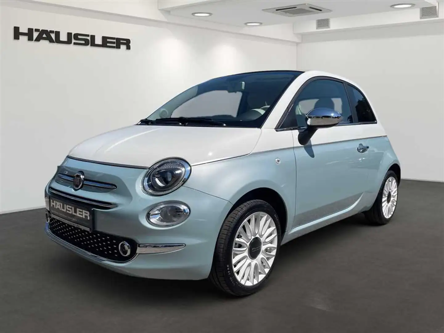 Fiat 500C 1.0 GSE Hybrid Collezione 1957   PDC*Bluetooth*Kli Weiß - 1