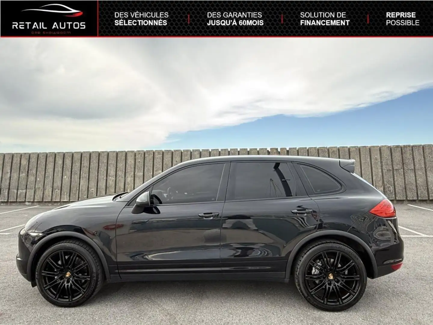 Porsche Cayenne S 4.8i V8 - 400 - BVA Tiptronic S Noir - 2