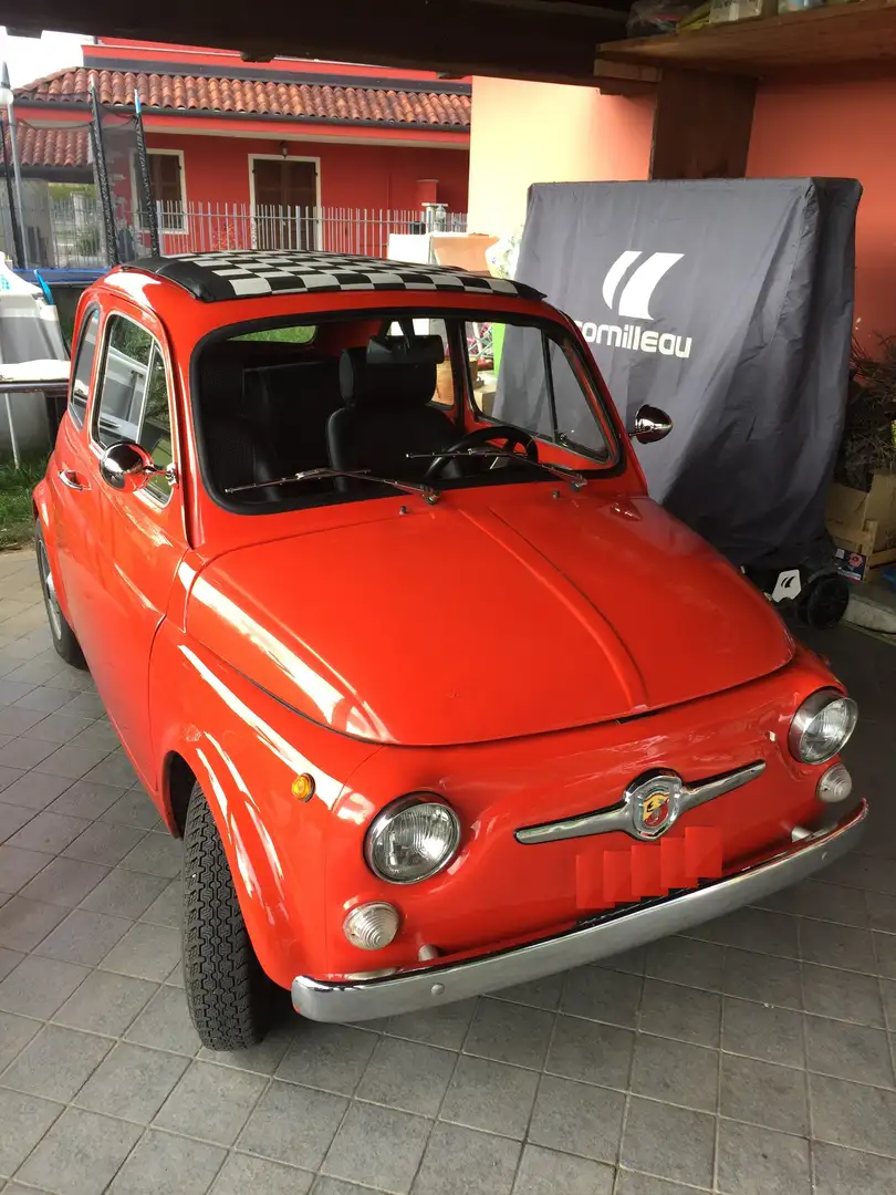Fiat 500 R Portocaliu - 2