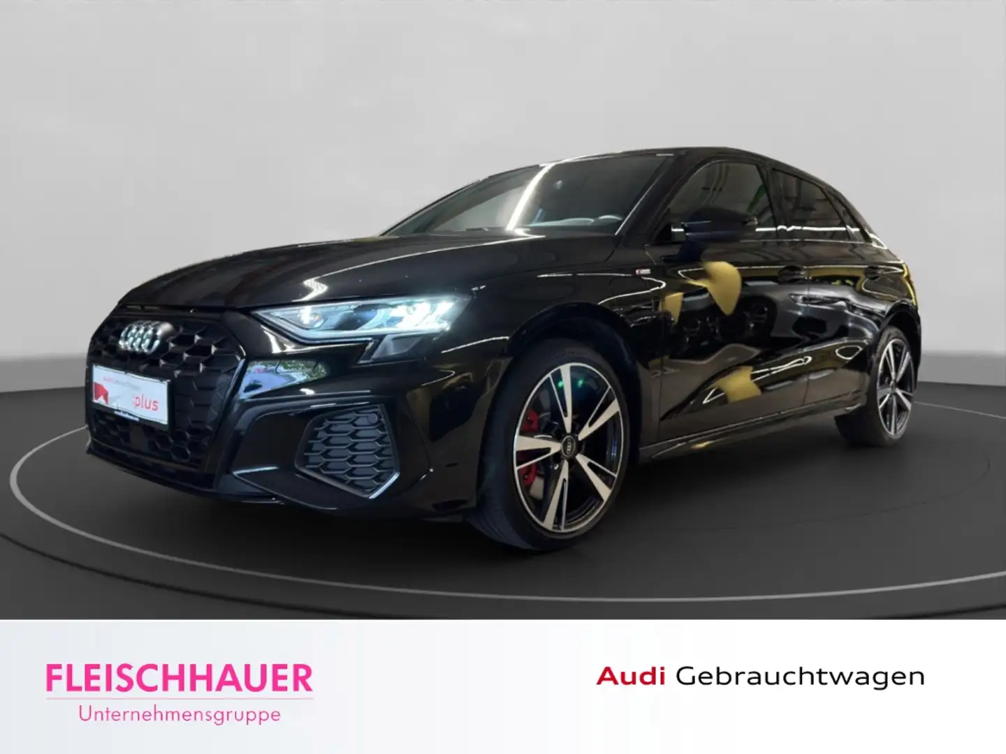 Audi A3 Sportback S line 45 TFSI e LED+ACC+PDC+VC+DAB Schwarz - 1