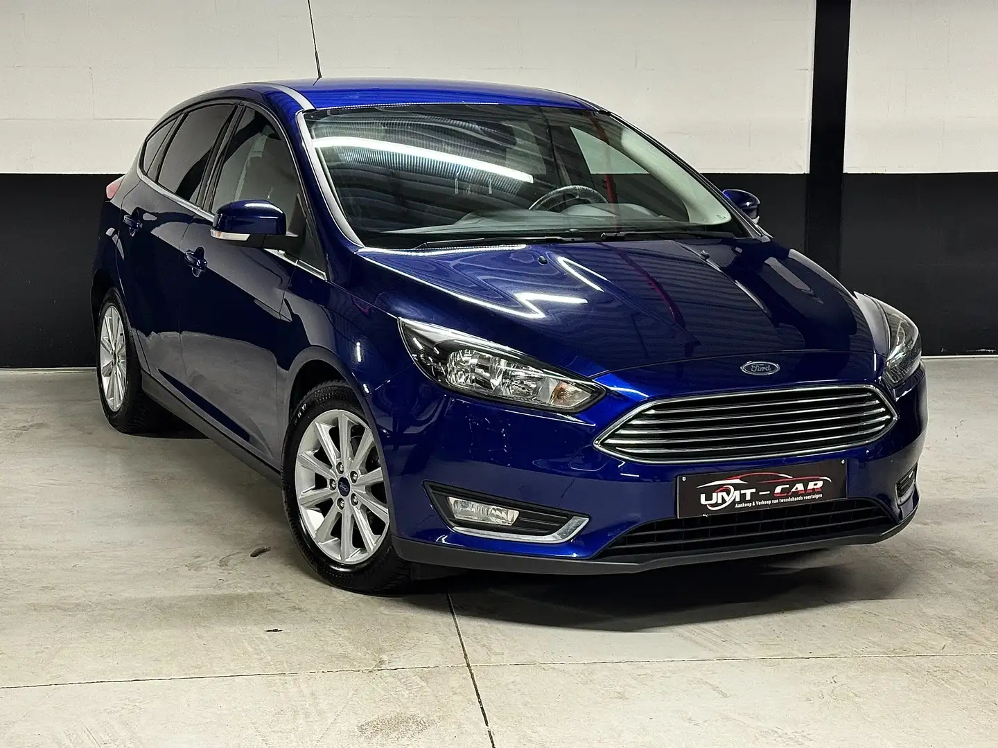 Ford Focus 1.0i  ECOBOOST |TOPSTAAT! GEKEURD |+ 1J. GARANTIE Blauw - 2