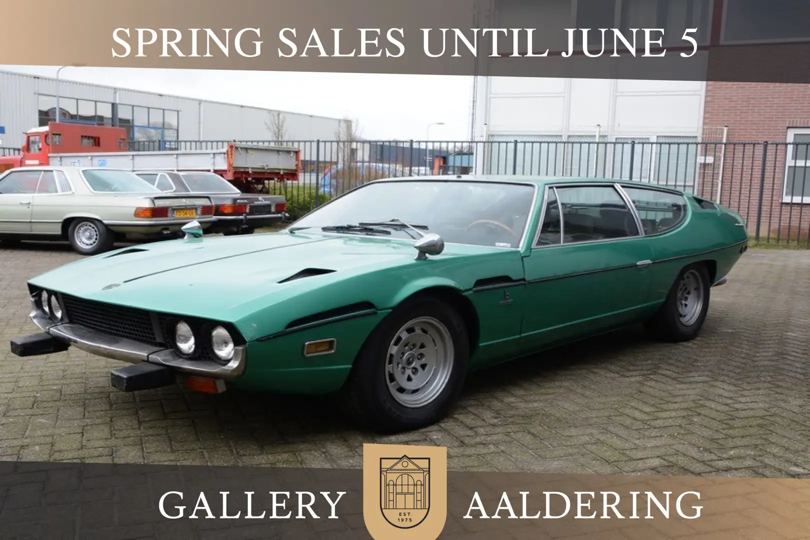 Lamborghini Espada Series 3 PRICE REDUCTION "Running" project, accomp Grün - 1