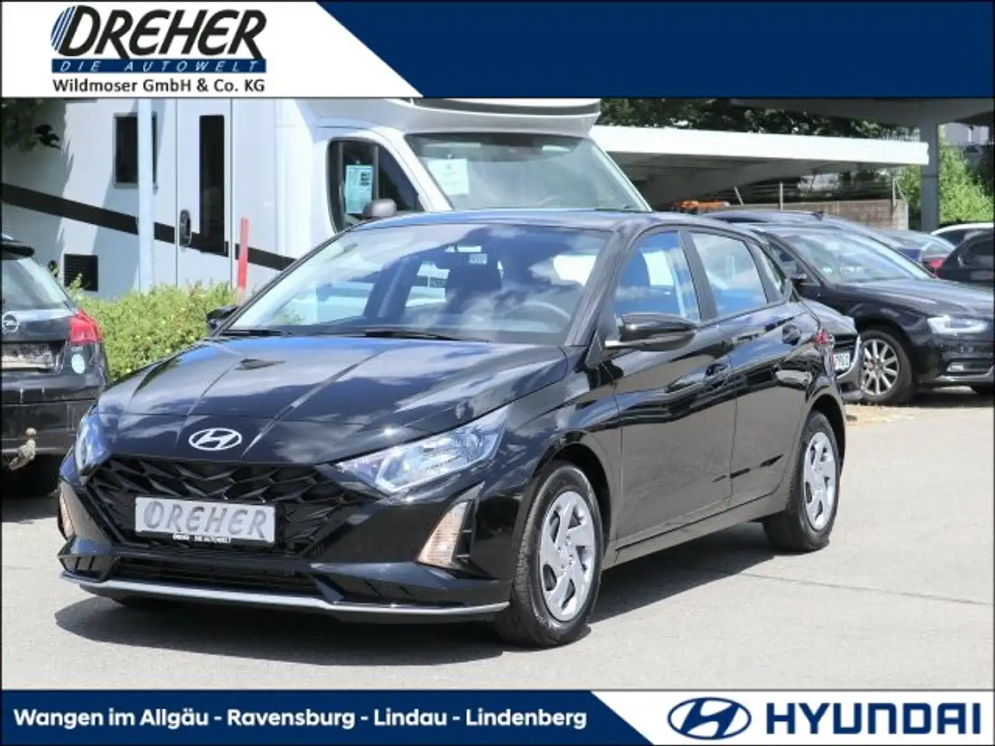 Hyundai i20 i20 Comfort Kamera/PDC/Klima/DAB/Bluetooth Schwarz - 1