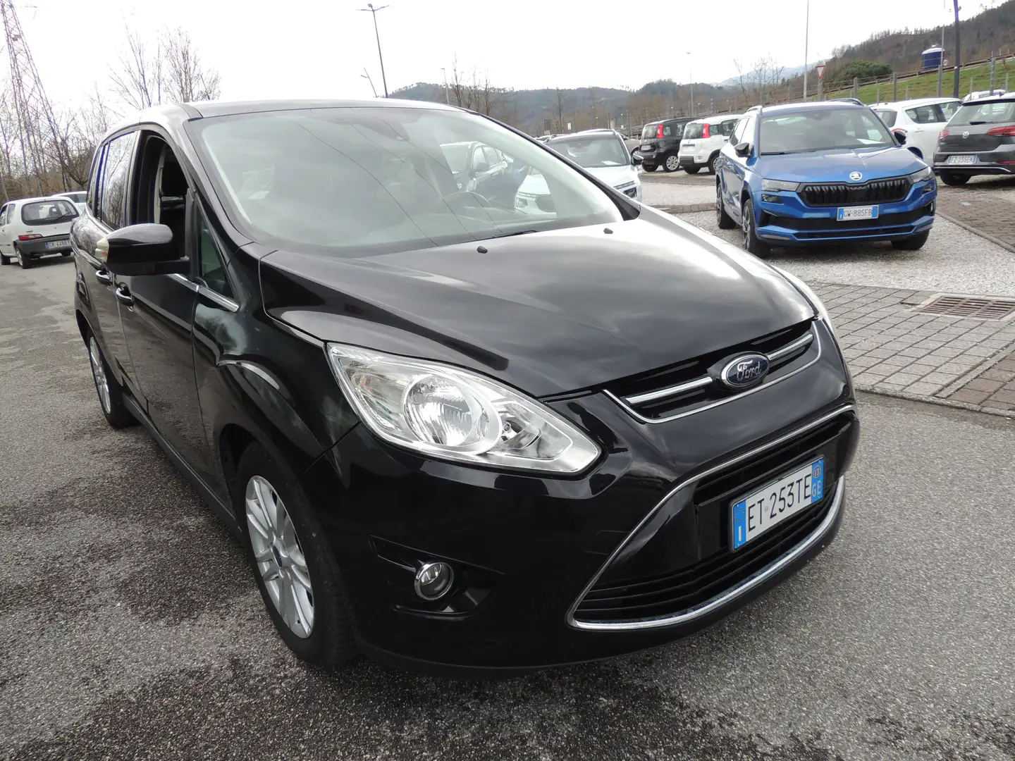 Ford C-Max 7 POSTI 1.0 ecoboost Titanium Schwarz - 2