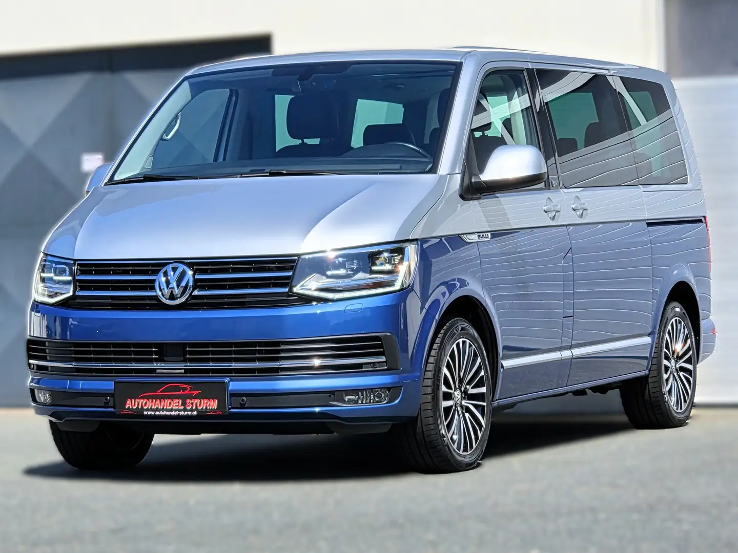 Volkswagen T6 Multivan T6*Bulli*Genearation Six 2,0TDI DSG*DCC*AHK*LED* Blau - 1