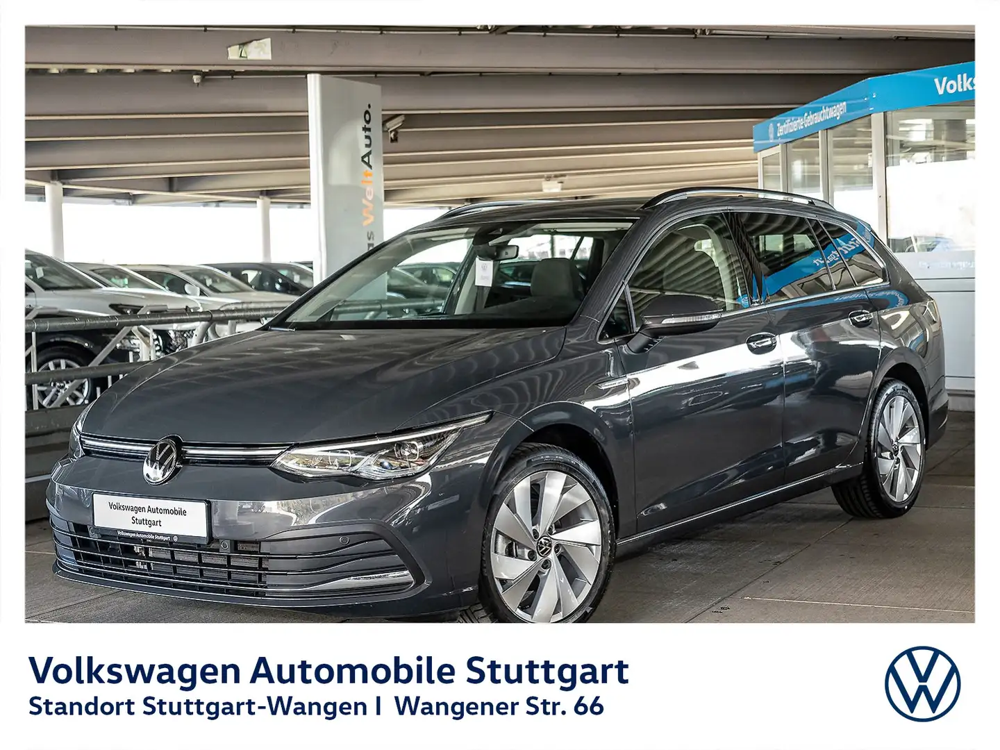 Volkswagen Golf Variant Style 1.5 eTSI DSG Navi LED ACC SHZ Grau - 1