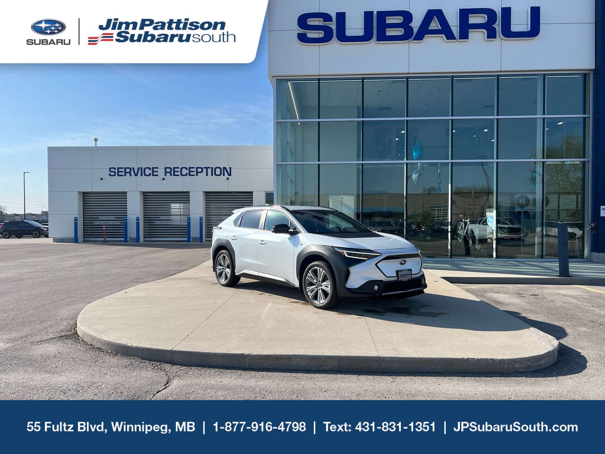 White 2024 Subaru Solterra Luxury AWD SUV / Crossover Automatic