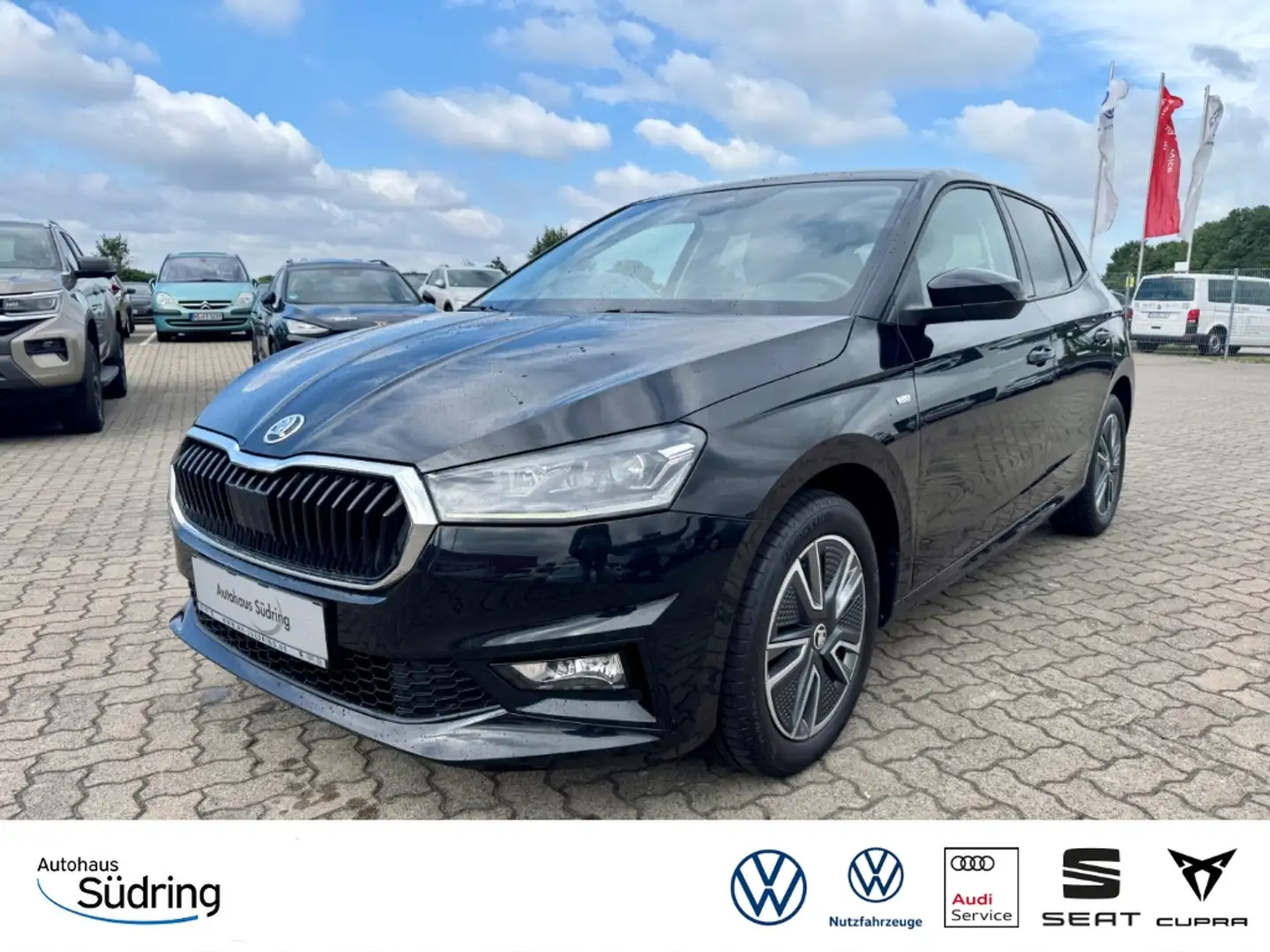 Skoda Fabia 1,0 TSI Tour Rückfahk. Tempomat Sitzhz. Schwarz - 1