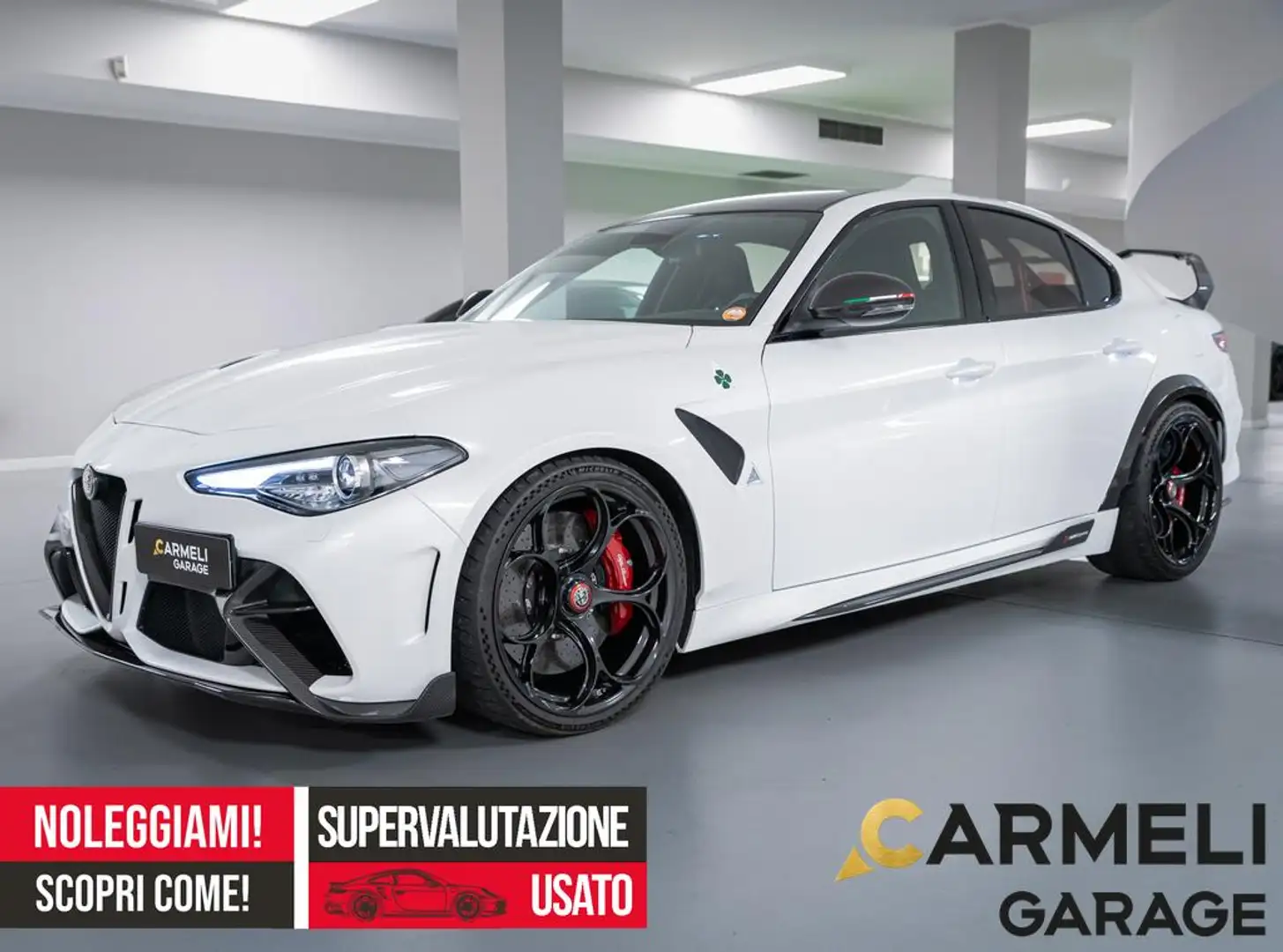 Alfa Romeo Giulia 2.9 V6 Bi-Turbo GTAm-IVA ESPOSTA-71 OF 500 Bianco - 1