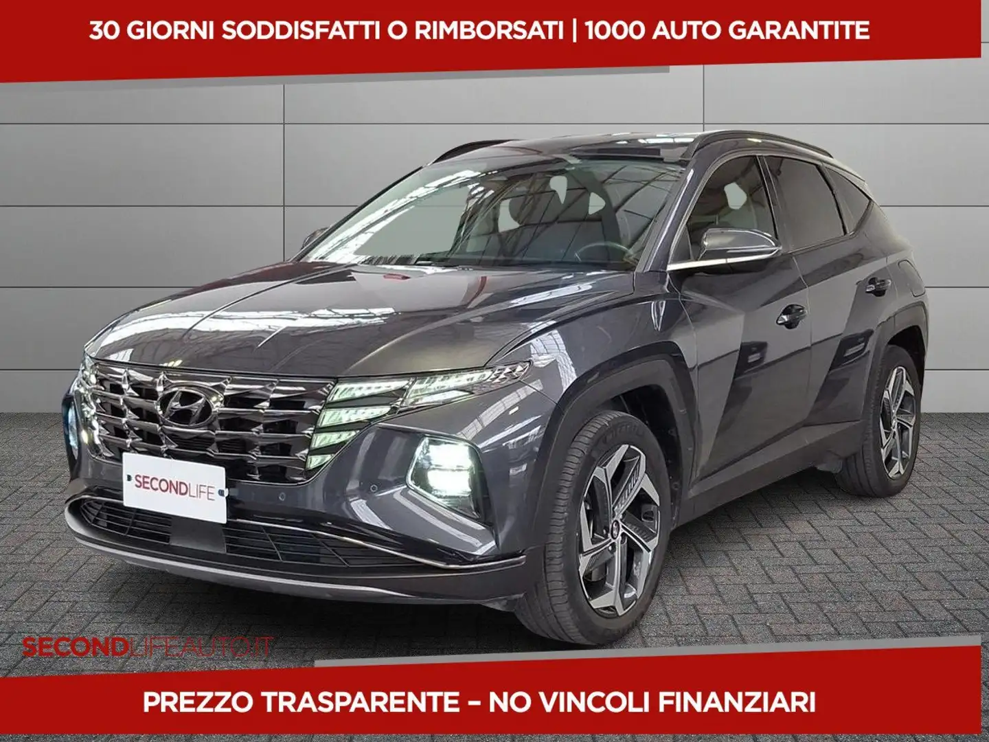 Hyundai TUCSON 1.6 phev Exellence 4wd auto Grigio - 1