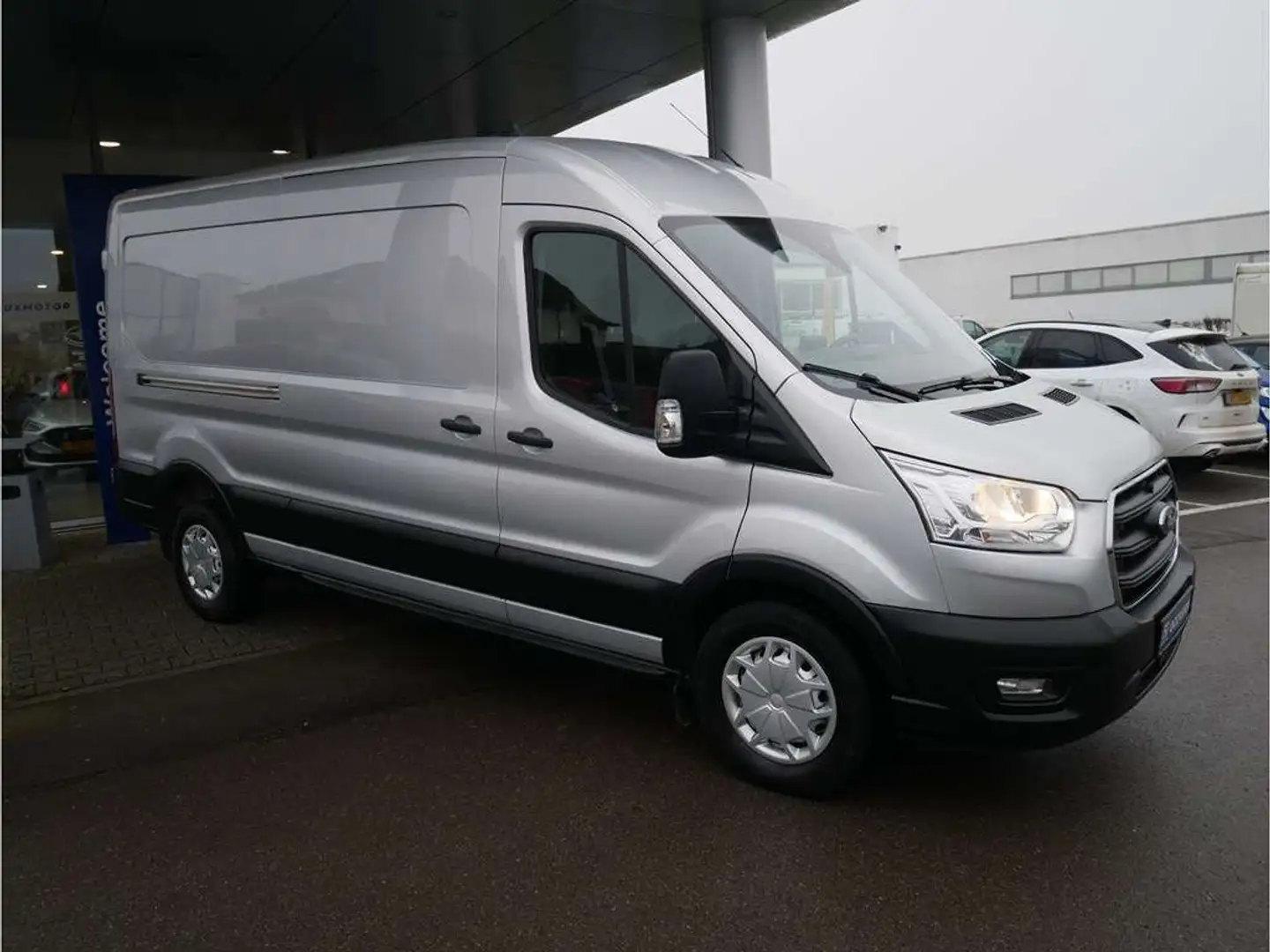 Ford Transit 2T 350L Fourgon Tole L3/H2 Trend Electric 67kW/198 Wit - 1
