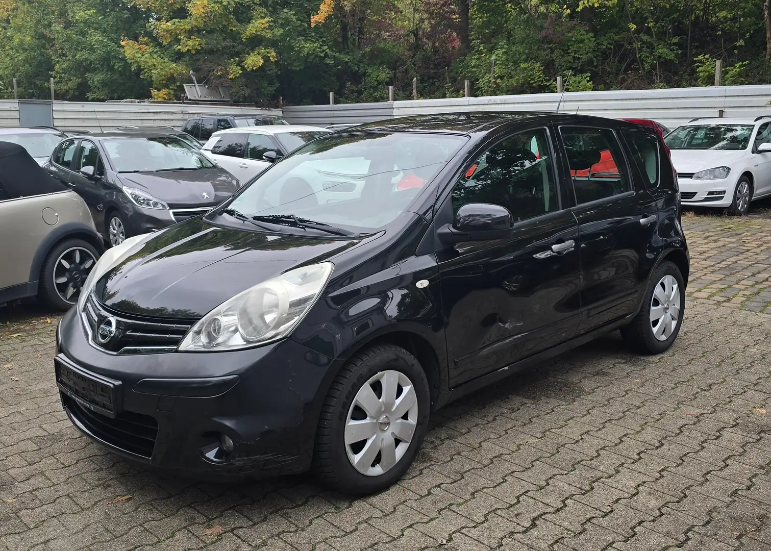 Nissan Note Acenta,Klima, Euro 5,Tüv 11-2026. Czarny - 1