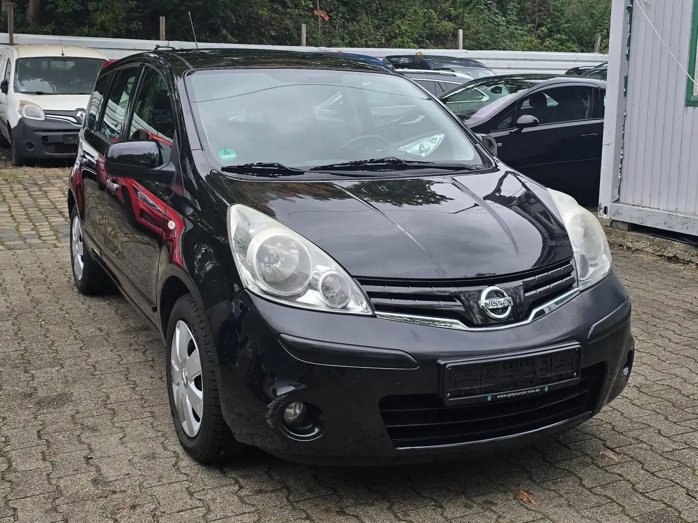 Nissan Note Acenta,Klima, Euro 5,Tüv 11-2026. Czarny - 2