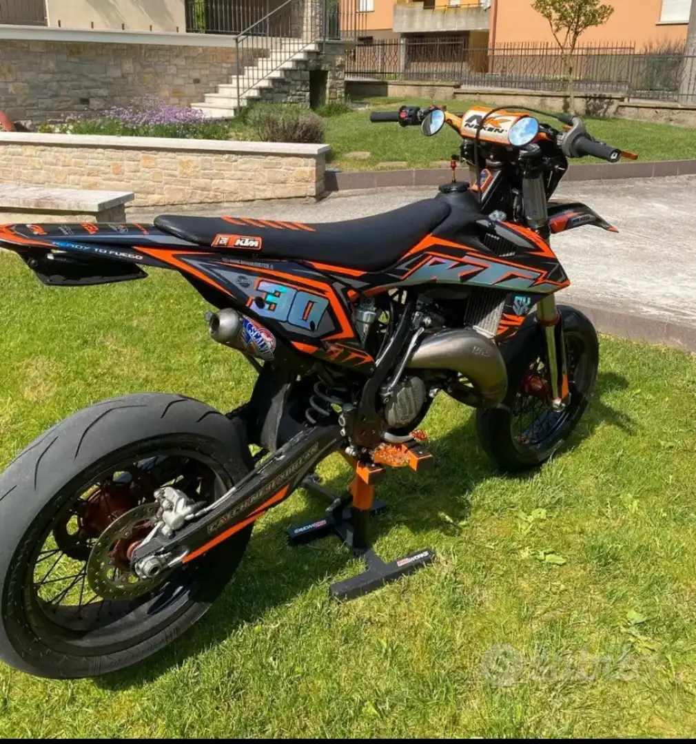 KTM 125 SX supermotard - 1