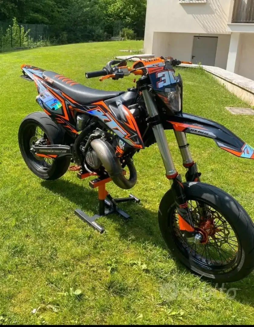 KTM 125 SX supermotard - 2