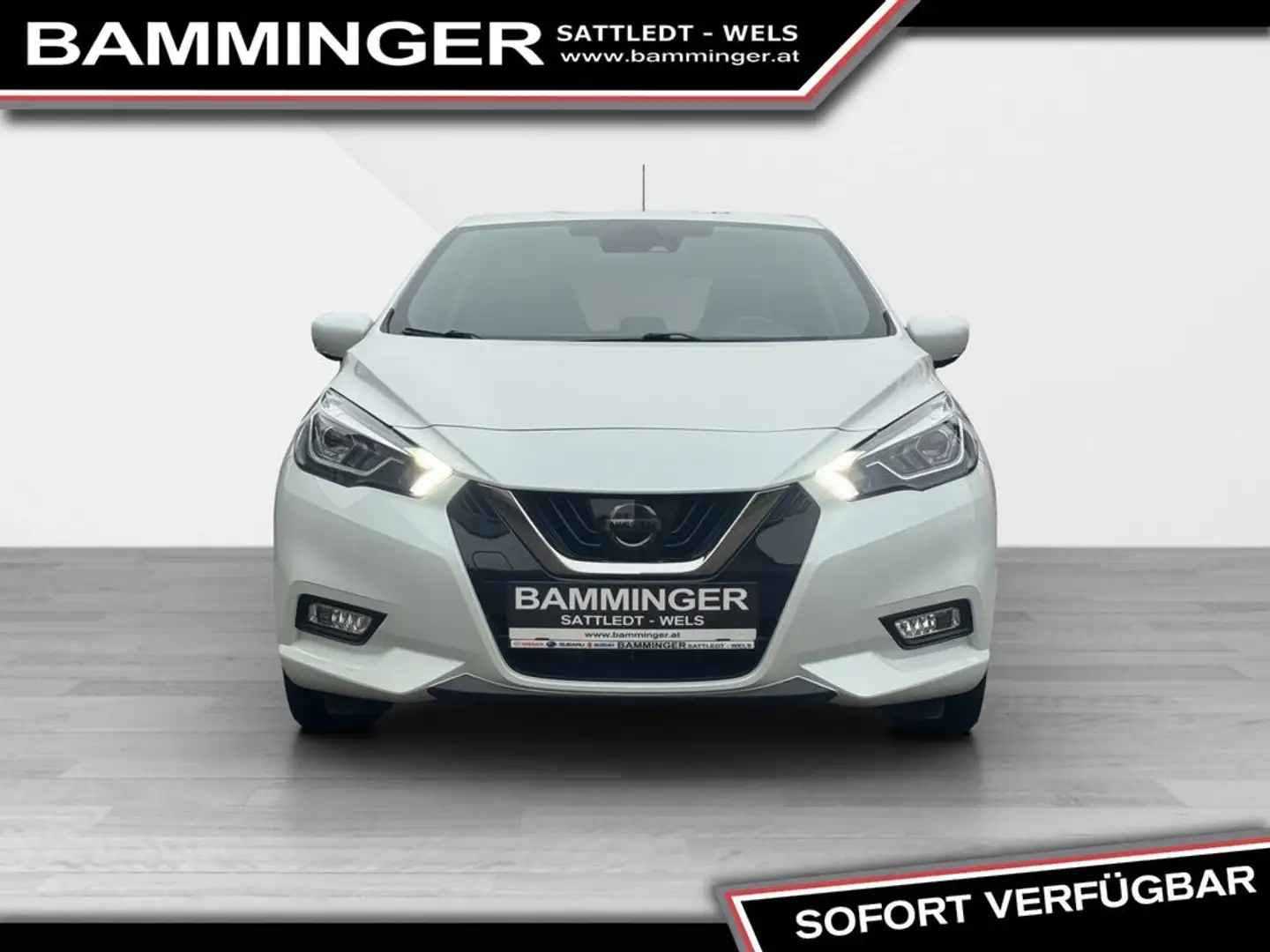 Nissan Micra 1,0 IG-T 100 Tekna inkl. BOSE Soundsystem Wit - 2