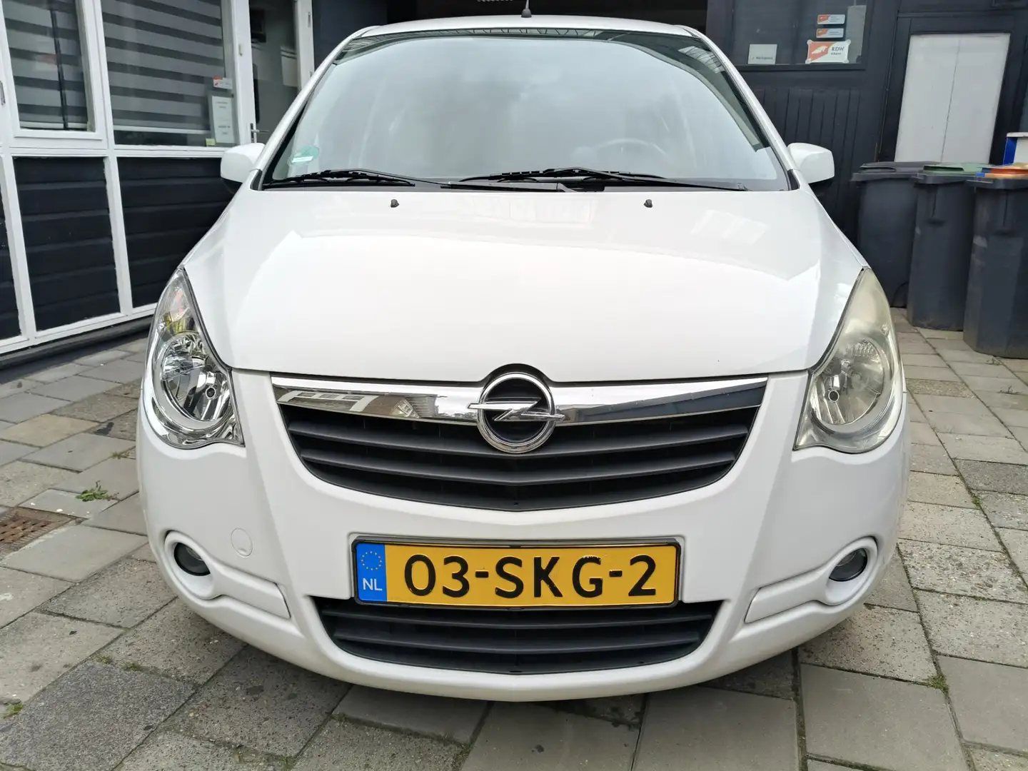 Opel Agila 1.0 Edition NIEWE APK AIRCO NET GROTE BEURT Wit - 2