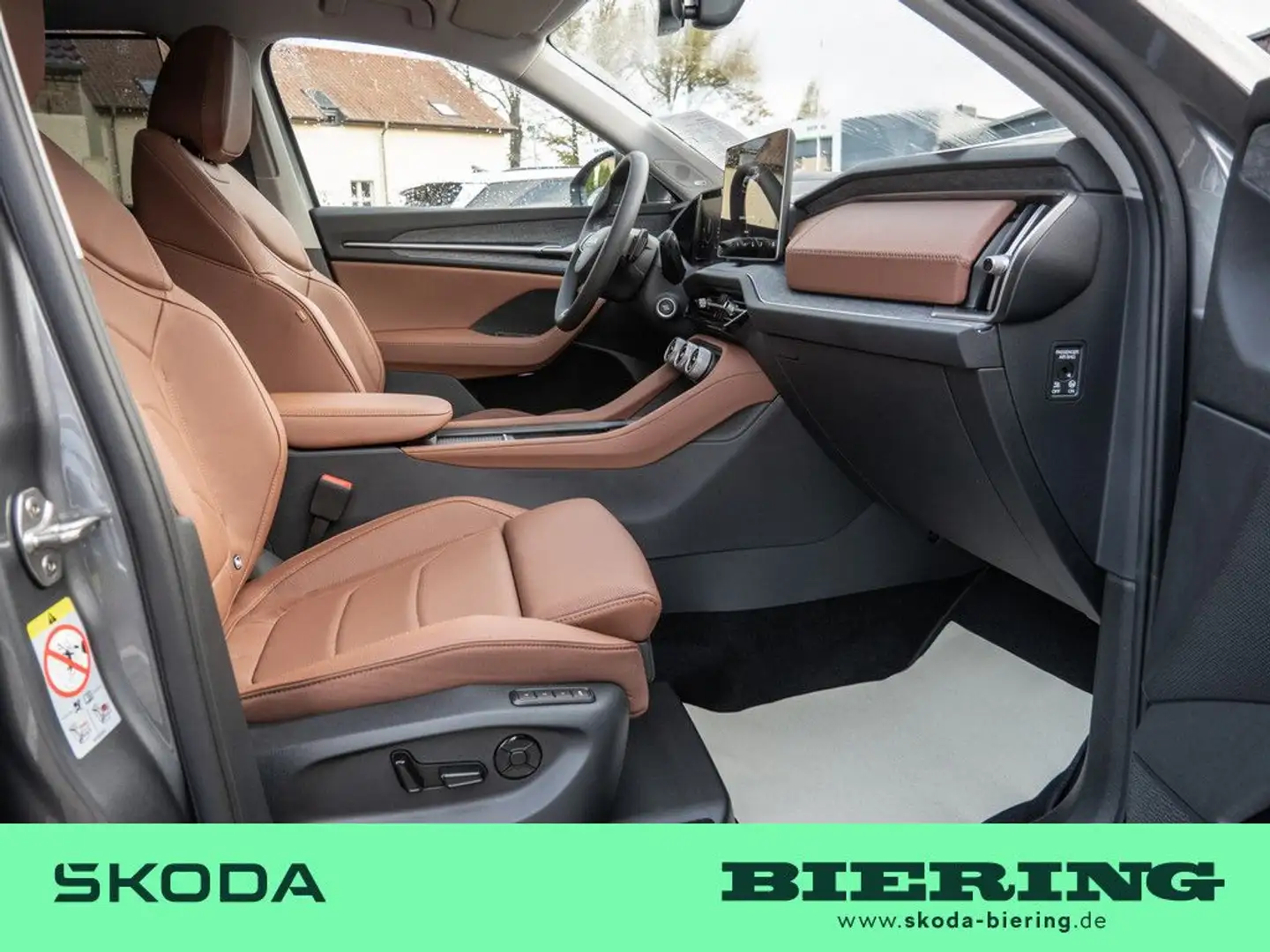 Skoda Kodiaq 1.5 TSI mHEV Selection LEDER BRAUN 360° Grau - 2