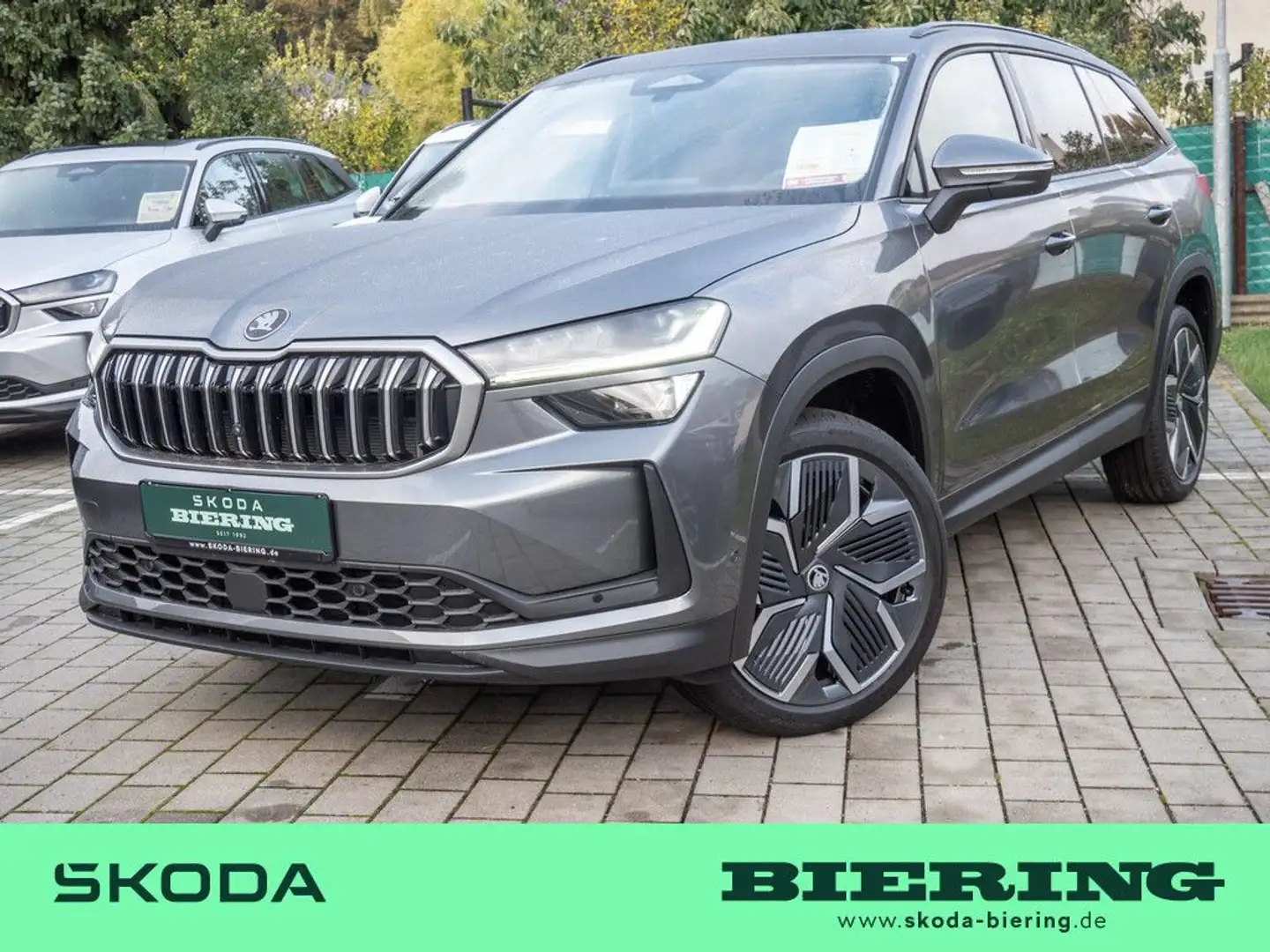 Skoda Kodiaq 1.5 TSI mHEV Selection LEDER BRAUN 360° Grau - 1