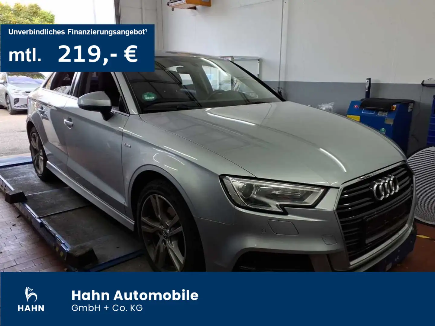 Audi A3 1.5TSI Limousine S-line Navi PDC Xenon Sitzh Argent - 1