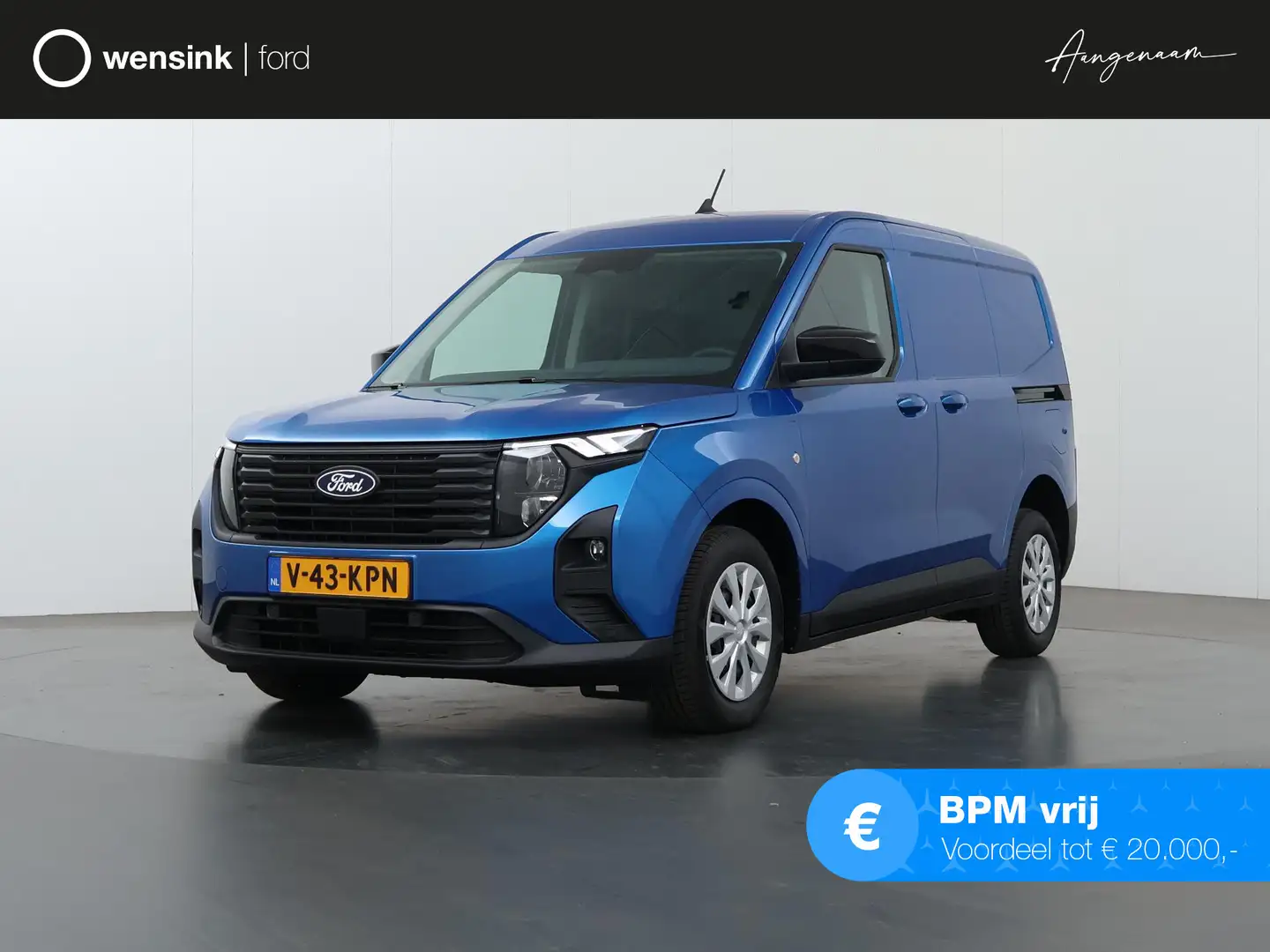 Ford Transit Courier 1.0 EcoBoost | Aut. | Limited | PARKEERCAMERA | CL Blauw - 1