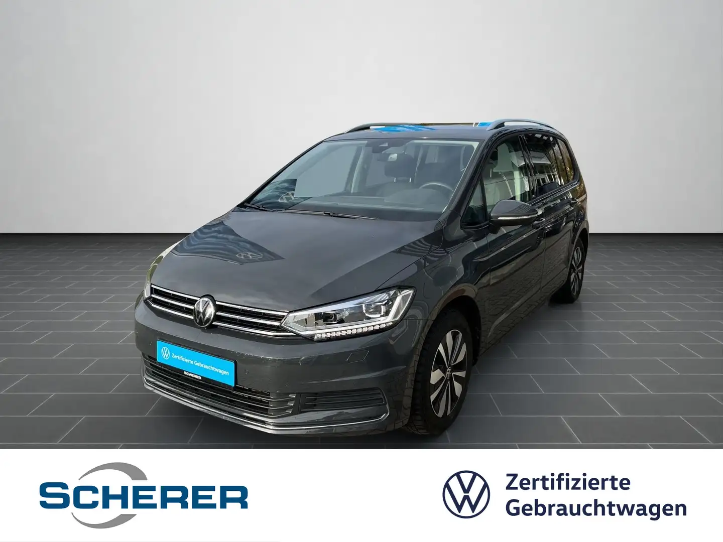 Volkswagen Touran Move 1.5 TSI DSG 7-SITZER AHK NAVI ACC Grau - 1