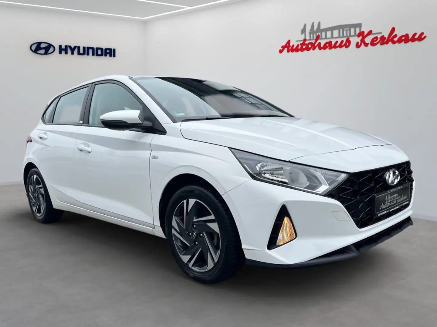 Hyundai i20 1.0 T-GDI 48V-Hybrid DCT Select+abn Ahk+Funktions Bianco - 2