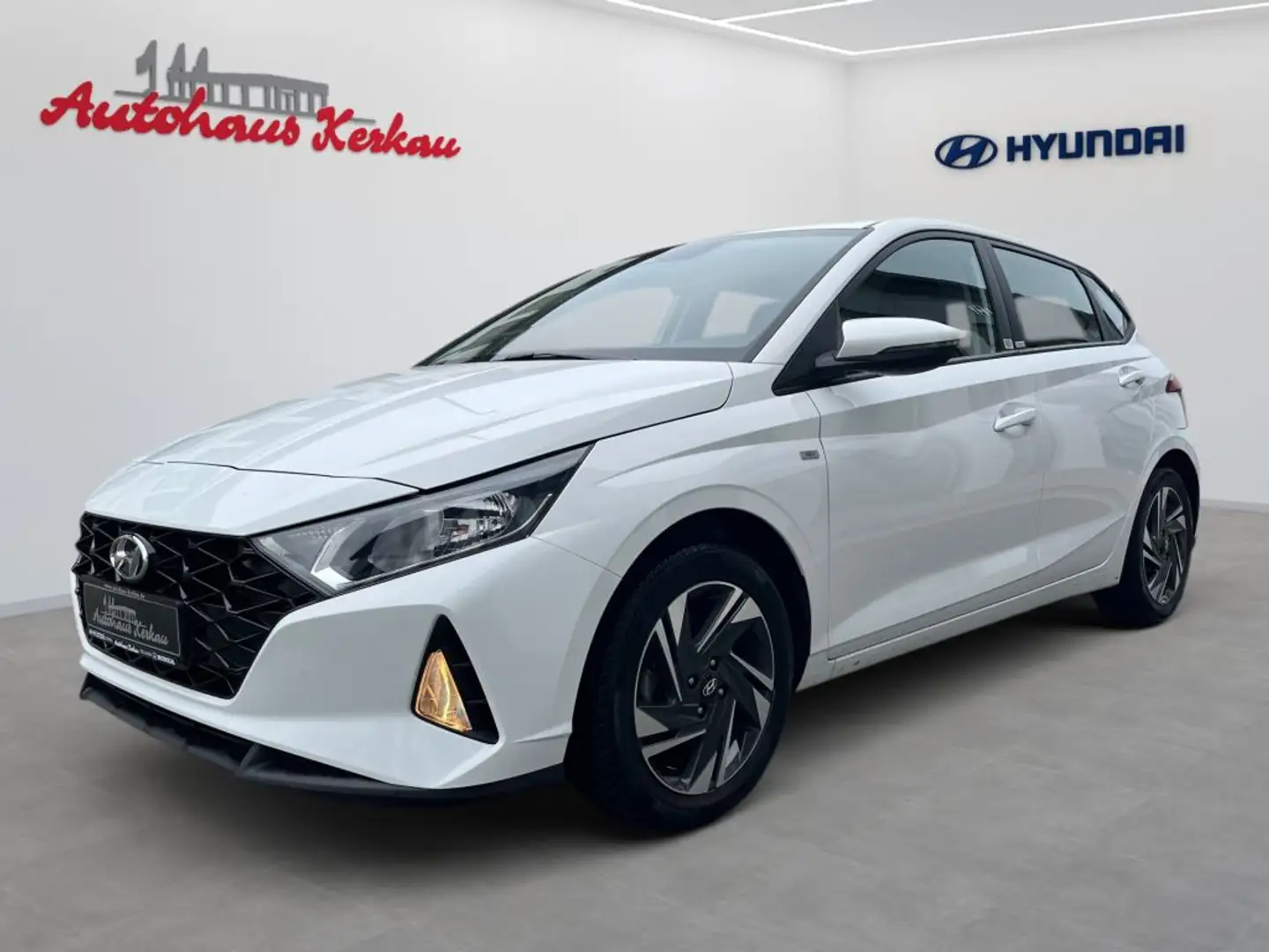 Hyundai i20 1.0 T-GDI 48V-Hybrid DCT Select+abn Ahk+Funktions Bianco - 1