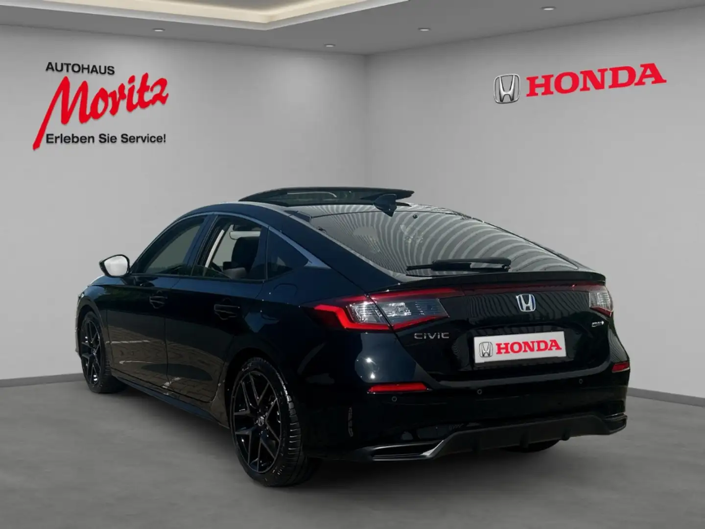 Honda Civic Hybrid 2.0 e:HEV Advance Toter-Winkel-Asst. Rückfa Schwarz - 2