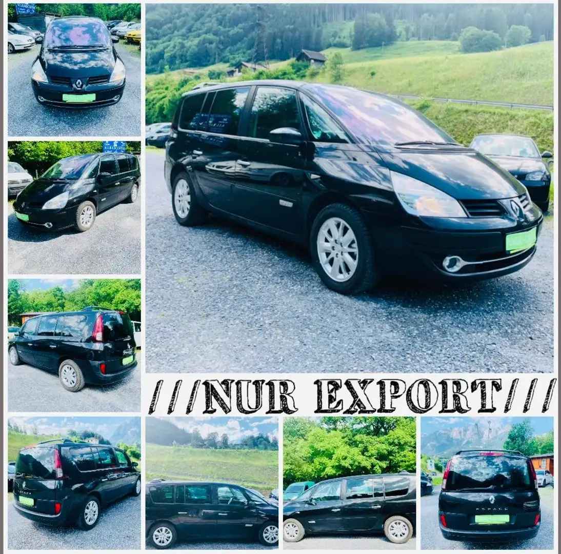 Renault Grand Espace 7 SITZ 2,0 dCi EXPORT 1BESITZ OHNE PICKERL Negro - 1